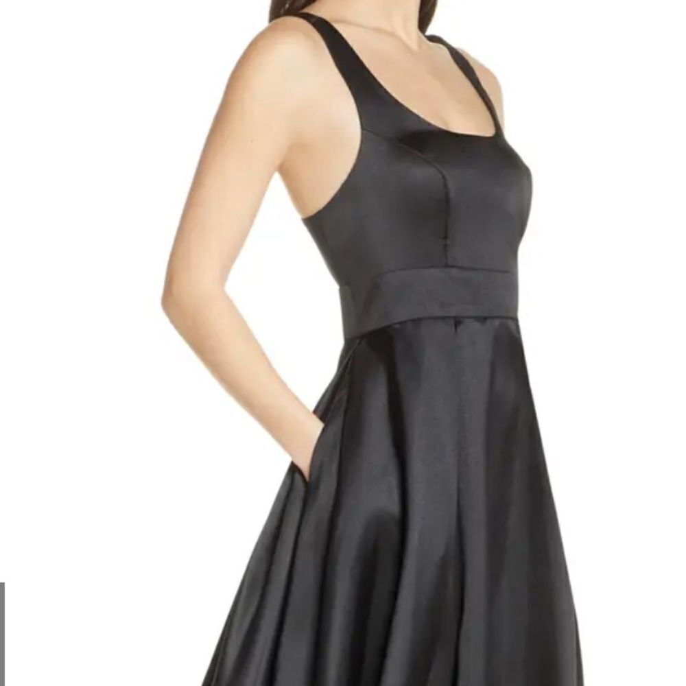 RACERBACK Ball Prom Gown Mikado Special Event Size 11 by Sequin Hearts NWT - Picture 5 of 16